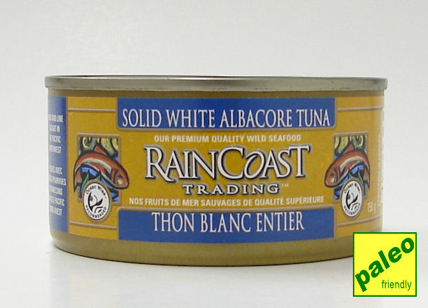 Raincoast Wild Solid White Albacore Tuna, No Salt Added - 150 g