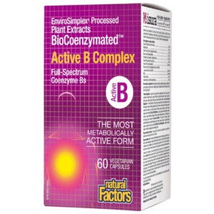 Active B Complex, 60 V-caps (Natural Factors) - Gaudaur Natural Foods ...